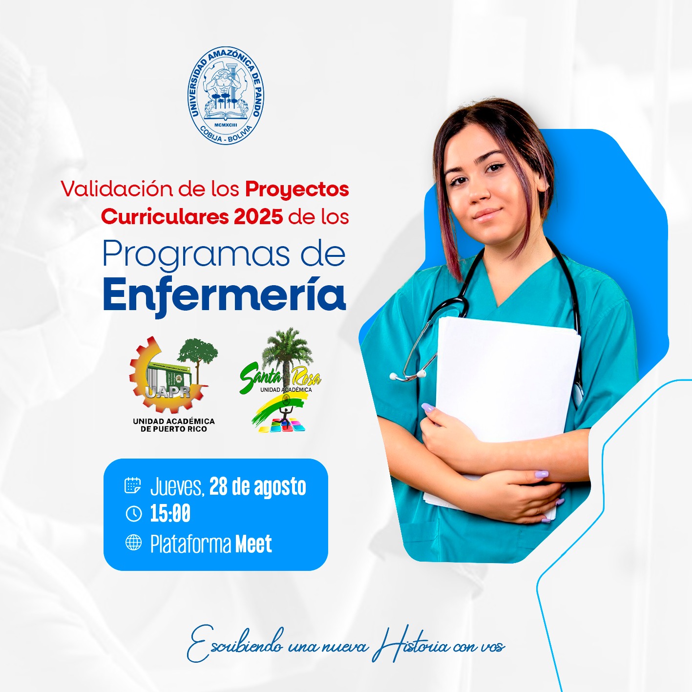 VALIDACION DE LOS PROYECTOS CURRICULARES 2025 DE LOS PROGRAMAS DE ENFERMERIA